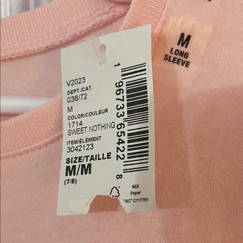 NWT The Children's Place TShirt Long Sleeve Size Medium